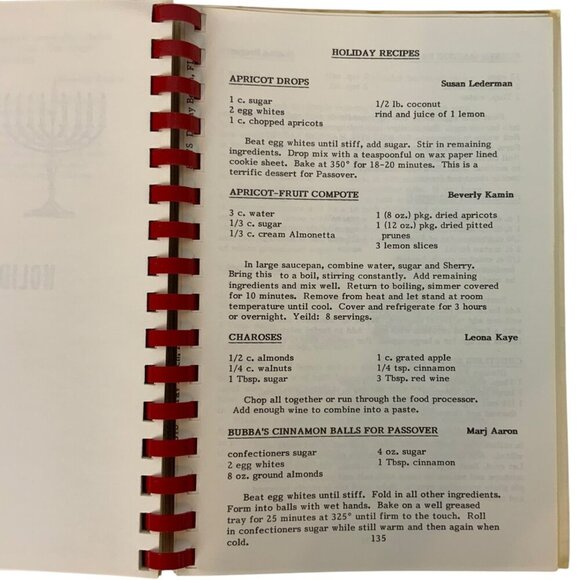 Kulanu Cooks With Temple Sinai Cookbook Palm Beach County FL 1986 Spiral Bound - Picture 12 of 12